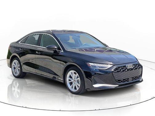 Brilliant Black 2025 Audi A3 Premium