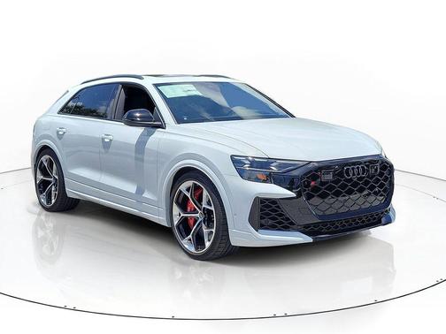 Glacier White Metallic 2026 Audi RS Q8 4.0T
