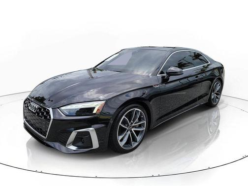 Mythos Black Metallic 2023 Audi A5 45 S line Premium Plus