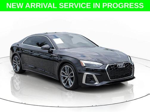 Mythos Black Metallic 2023 Audi A5 45 S line Premium Plus