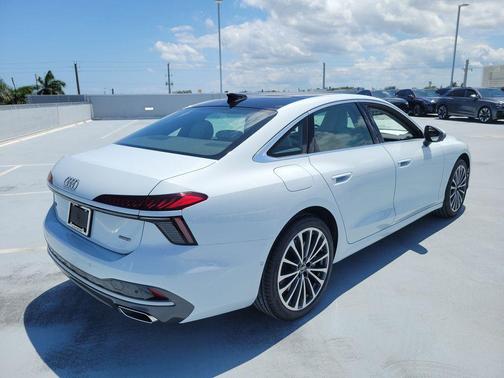Glacier White Metallic 2026 Audi A6 Premium quattro S tronic