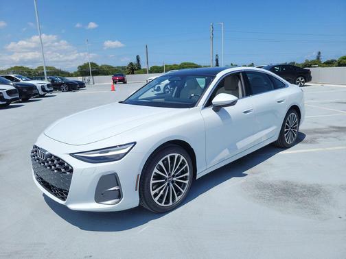 Glacier White Metallic 2026 Audi A6 Premium quattro S tronic