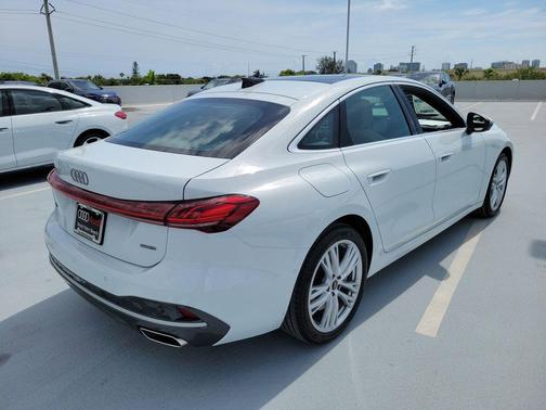 Glacier White Metallic 2026 Audi A5 Premium TFSI quattro S tronic