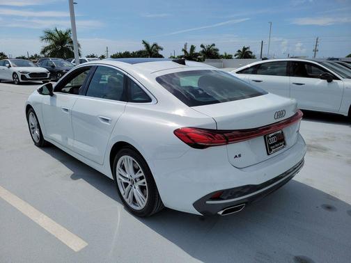 Glacier White Metallic 2026 Audi A5 Premium TFSI quattro S tronic