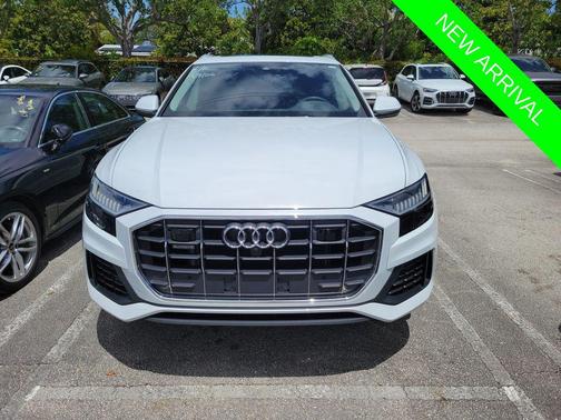 Glacier White Metallic 2023 Audi Q8 55 Premium Plus