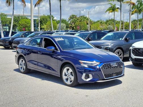 Navarra Blue Metallic 2024 Audi A3 Premium