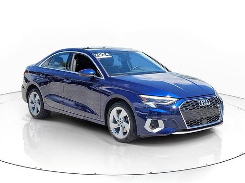 Navarra Blue Metallic 2024 Audi A3 Premium