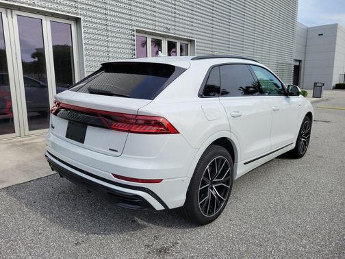 Carrara White 2023 Audi Q8 55 Premium Plus