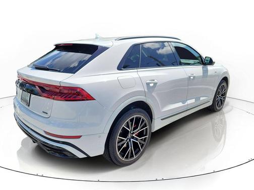 Carrara White 2023 Audi Q8 55 Premium Plus