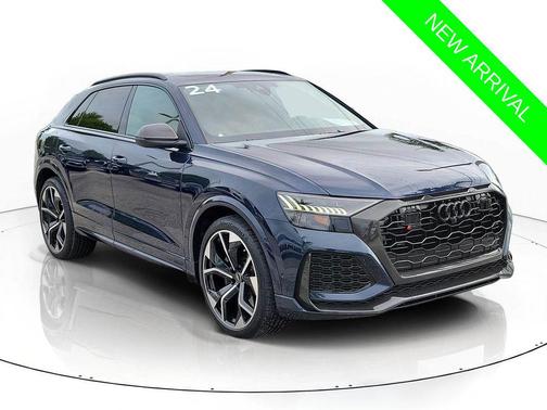 Waitomo Blue Metallic 2024 Audi RS Q8 4.0T