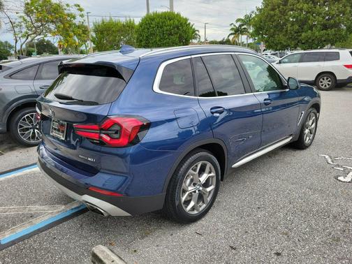 Phytonic Blue Metallic 2024 BMW X3 sDrive30i