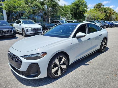 Glacier White Metallic 2026 Audi A5 Premium Plus TFSI quattro S tronic