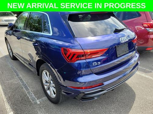 Blue Metallic 2021 Audi Q3 45 S line Premium