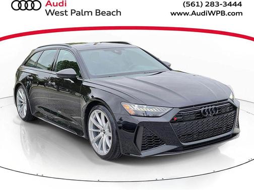 Mythos Black Metallic 2024 Audi RS 6 Avant 4.0T