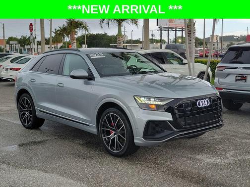 Satellite Silver Metallic 2023 Audi Q8 55 Premium Plus
