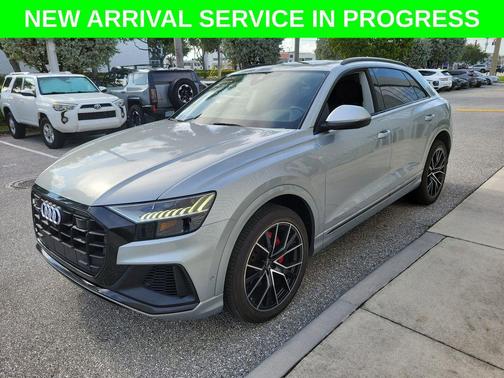 Satellite Silver Metallic 2023 Audi Q8 55 Premium Plus