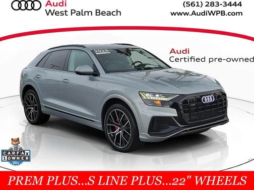 Satellite Silver Metallic 2023 Audi Q8 55 Premium Plus