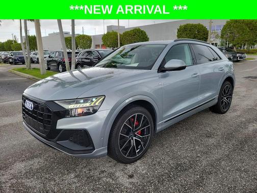 Satellite Silver Metallic 2023 Audi Q8 55 Premium Plus