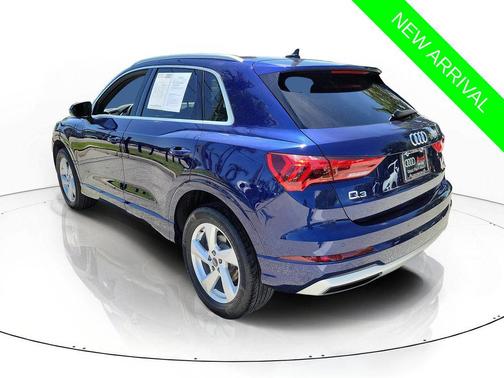 Blue Metallic 2021 Audi Q3 40 Premium Plus