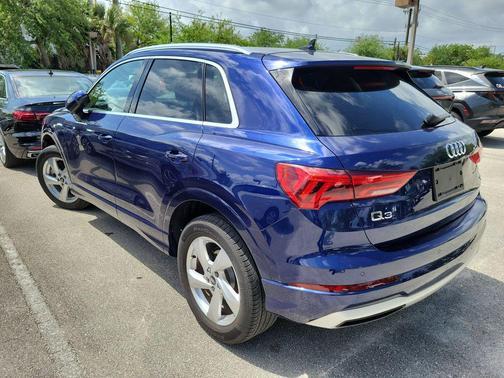 Blue Metallic 2021 Audi Q3 40 Premium Plus