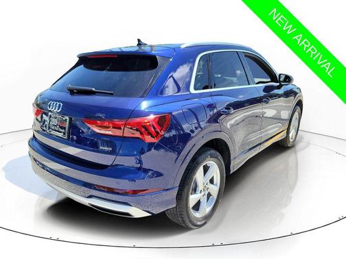 Blue Metallic 2021 Audi Q3 40 Premium Plus