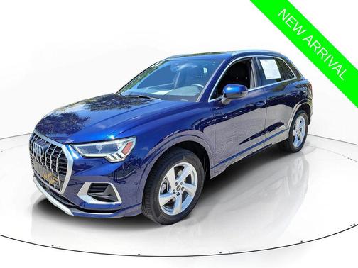 Blue Metallic 2021 Audi Q3 40 Premium Plus
