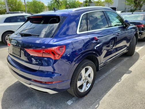 Blue Metallic 2021 Audi Q3 40 Premium Plus