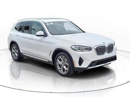 Alpine White 2024 BMW X3 sDrive30i