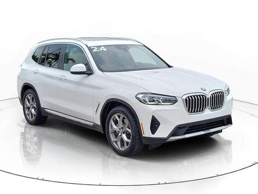 Alpine White 2024 BMW X3 sDrive30i