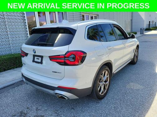 Alpine White 2024 BMW X3 sDrive30i
