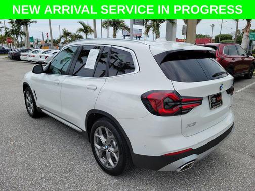 Alpine White 2024 BMW X3 sDrive30i