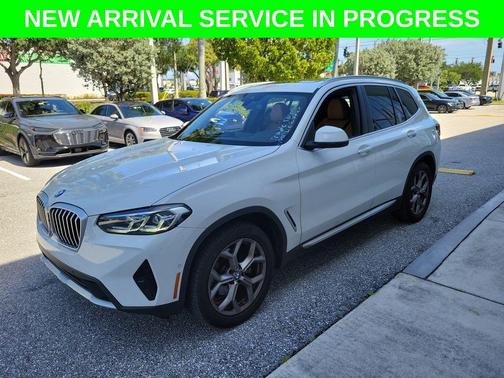 Alpine White 2024 BMW X3 sDrive30i
