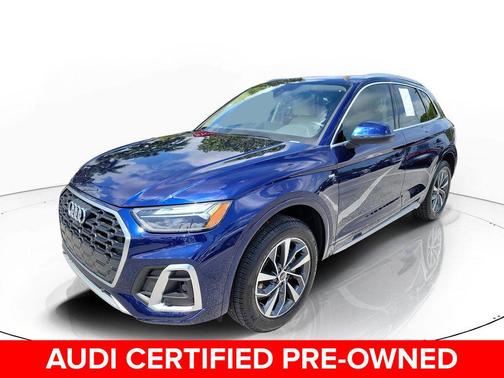 Navarra Blue Metallic 2023 Audi Q5 45 S line Premium Plus