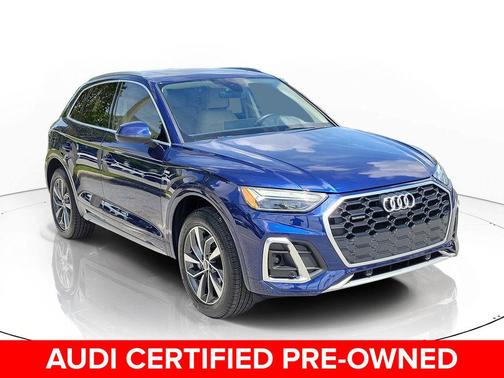 Navarra Blue Metallic 2023 Audi Q5 45 S line Premium Plus