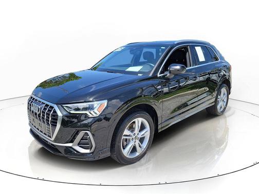 Black Metallic 2024 Audi Q3 Premium 45 TFSI S line quattro Tiptronic