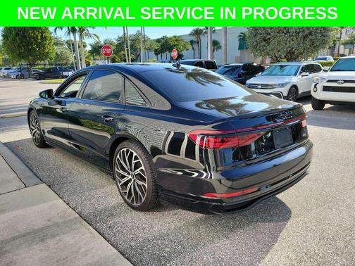 Black Metallic 2023 Audi A8 L 55 TFSI quattro Tiptronic