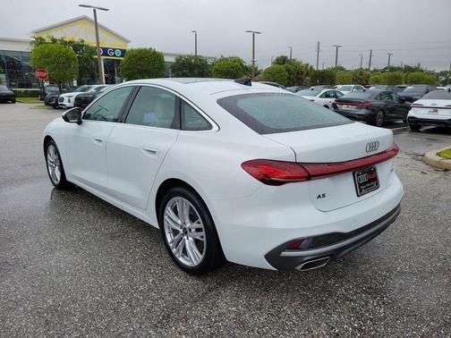 Glacier White Metallic 2026 Audi A5 Premium TFSI quattro S tronic