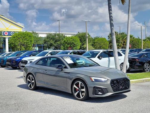 Chronos Gray Metallic 2023 Audi A5 45 S line Premium Plus
