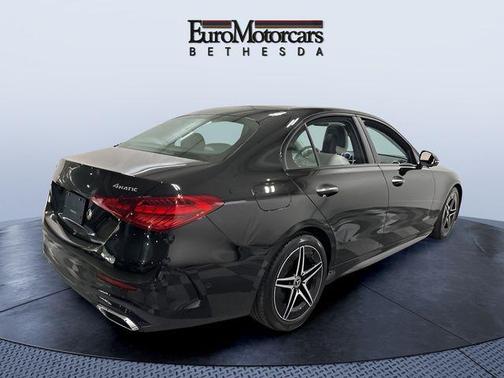 Black 2025 Mercedes-Benz C-Class C 300 4MATIC