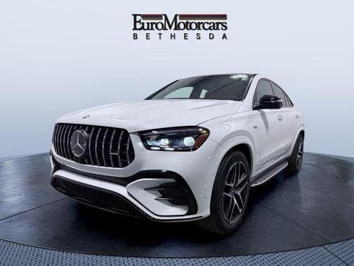 Moonlight White Metallic 2026 Mercedes-Benz AMG GLE 53 4MATIC+ Coupe