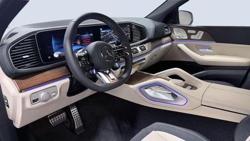 Moonlight White Metallic 2026 Mercedes-Benz AMG GLE 53 4MATIC+ Coupe