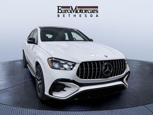 Moonlight White Metallic 2026 Mercedes-Benz AMG GLE 53 4MATIC+ Coupe