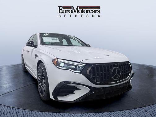 Moonlight White Metallic 2026 Mercedes-Benz AMG E 53 E 4MATIC+