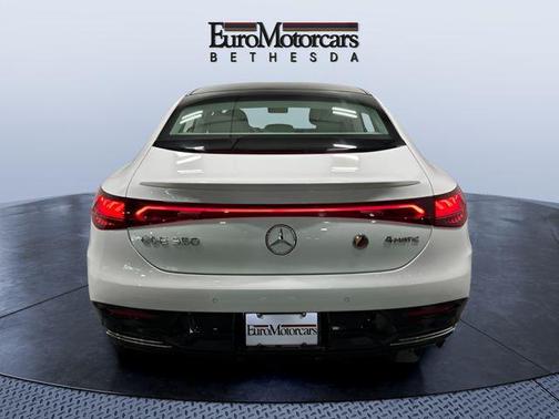 MANUFAKTUR Moonlight White Metallic 2023 Mercedes-Benz EQE 350 4MATIC+