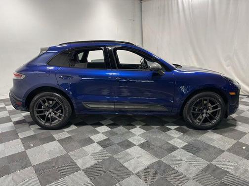 Blue 2023 Porsche Macan T
