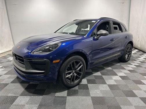 Blue 2023 Porsche Macan T