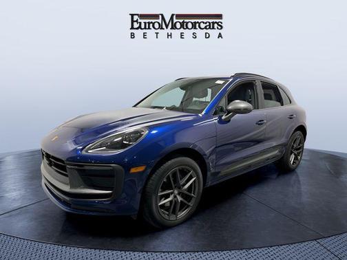 Blue 2023 Porsche Macan T