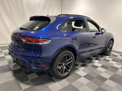 Blue 2023 Porsche Macan T