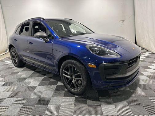 Blue 2023 Porsche Macan T