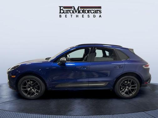 Blue 2023 Porsche Macan T
